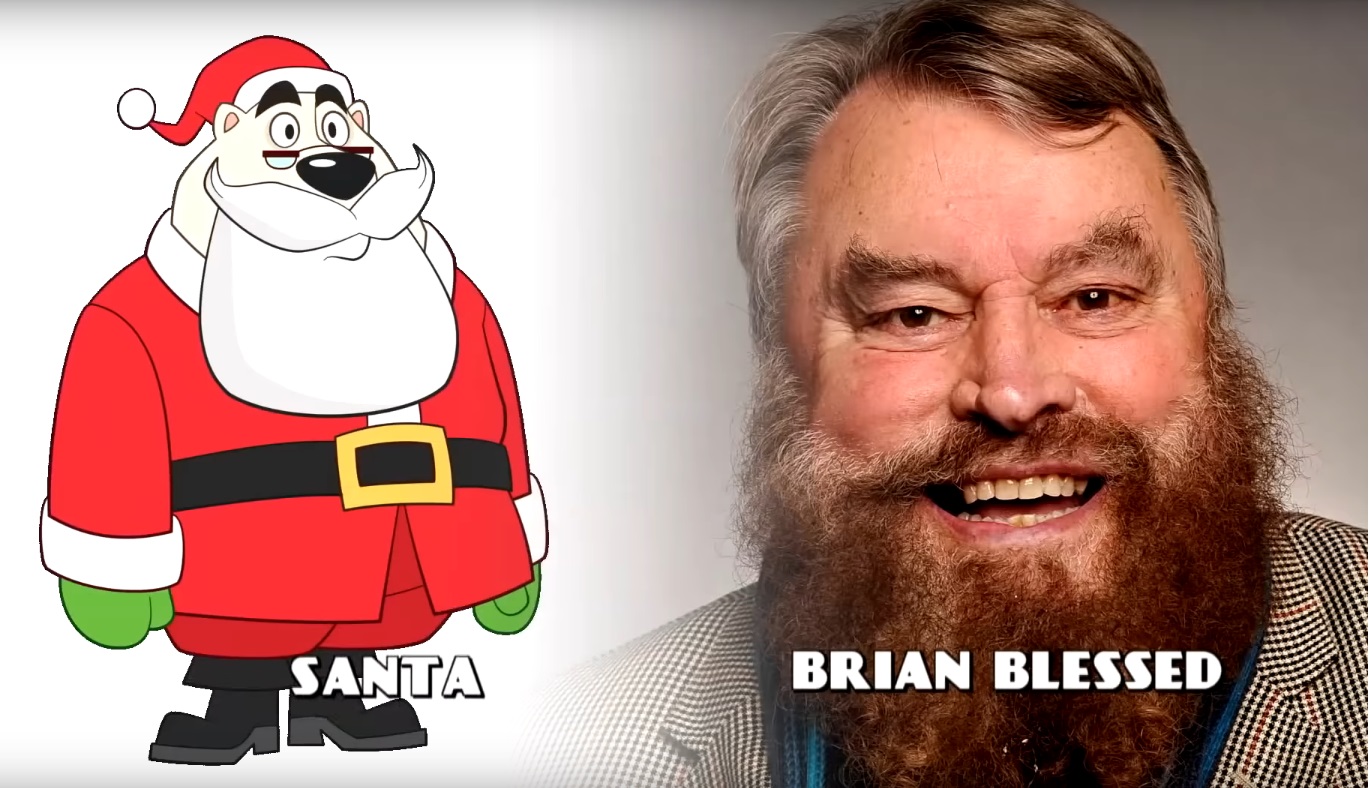 DAnger Mouse Cartoni animati personaggi Doppiatori originali K2 - Santa - Babbo Natale - Brian Blessed