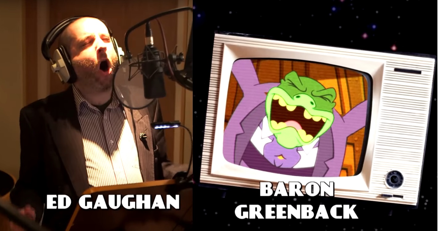 DAnger Mouse Cartoni animati personaggi Doppiatori originali K2 Charcaters - Ed Gaughan -  Baron Greenback