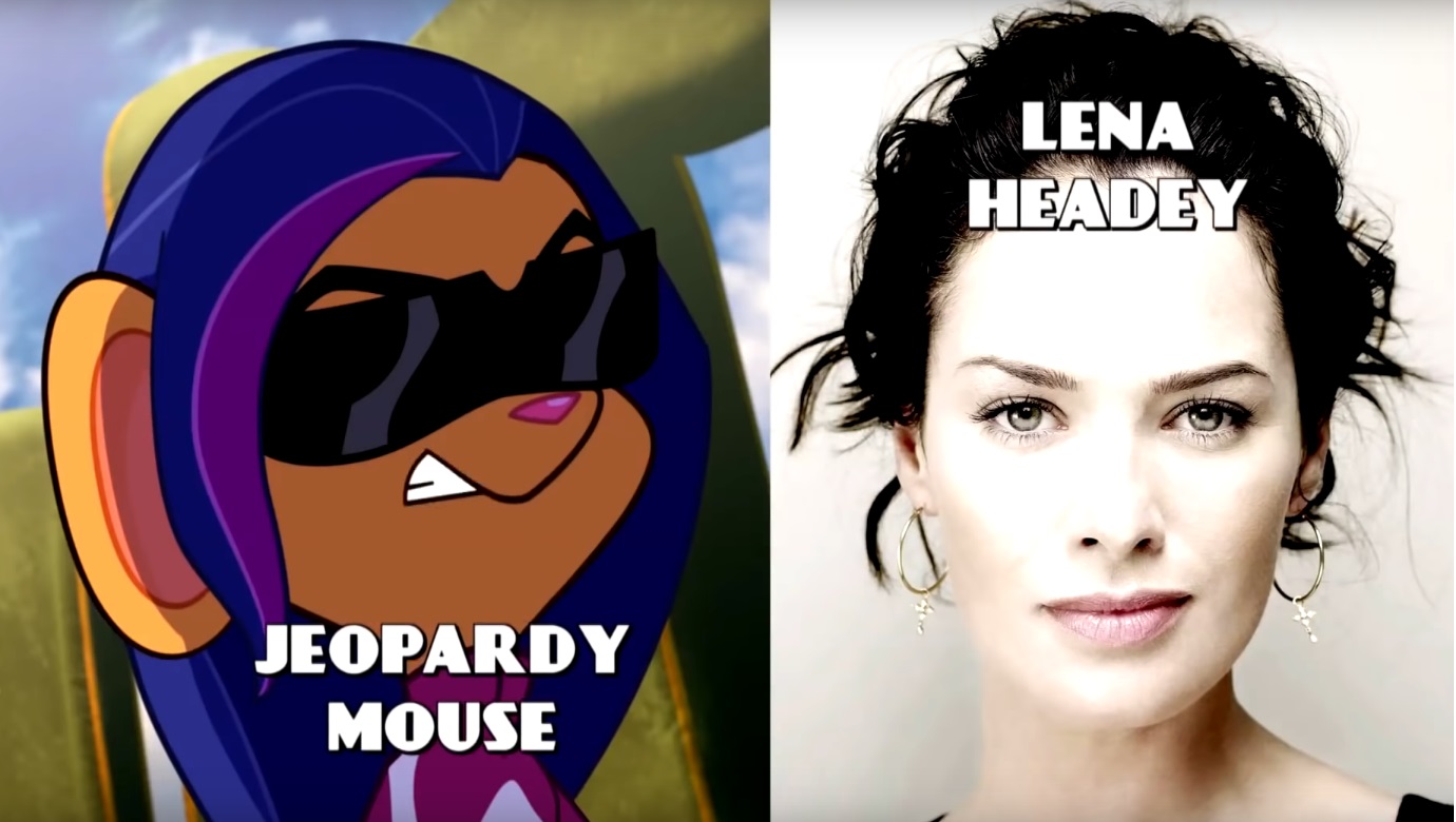 DAnger Mouse Cartoni animati personaggi Doppiatori originali K2 - Characters - Jeopardy Mouse - Lena Headey