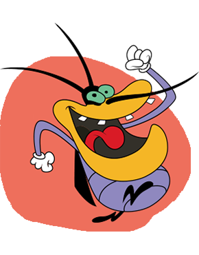 Deedee scarafaggio - Oggy e i maledetti scarafaggi - Oggy et les cafards - personaggi - cartoni animati - characters