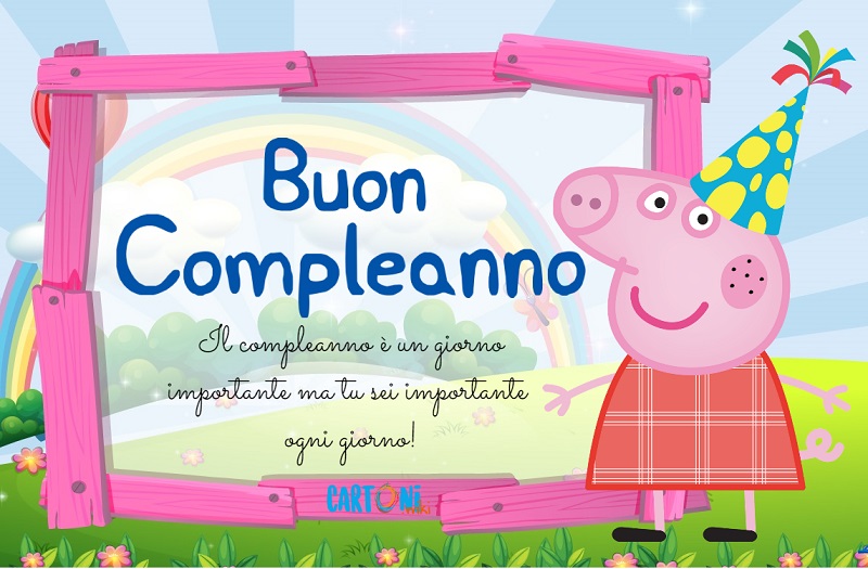 Buon compleanno con Peppa Pig