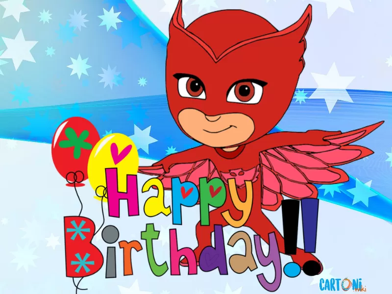 Owlette Happy Birthday