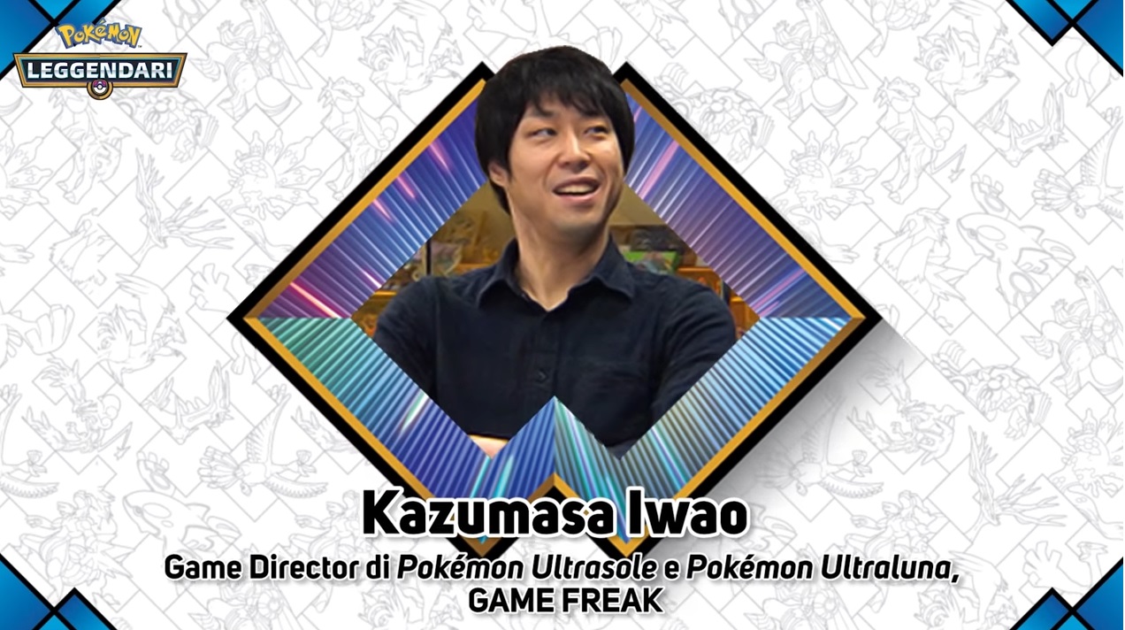 Kazumasa Iwao - Pokémon leggendari game director di Pokemon ultrasole e Pokemon ultraluna Game Freak