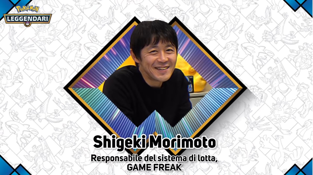 Shigeki Morimoto - Pokémon leggendari - Responsabile sistema di lotta  Game Freak