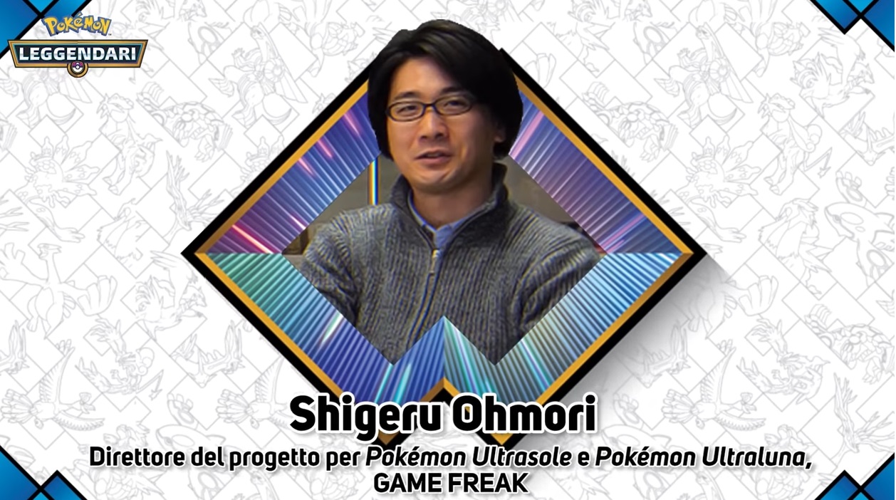 Shigeru Ohmori - Pokémon leggendari - Direttore progetto Pokémon ultrasole e ultraluna Game Freak