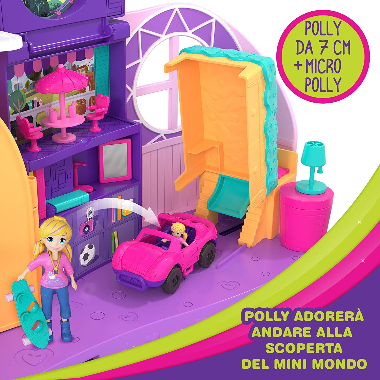 Polly Pocket giocattoli cofanetti - CAMERETTA DI POLLY