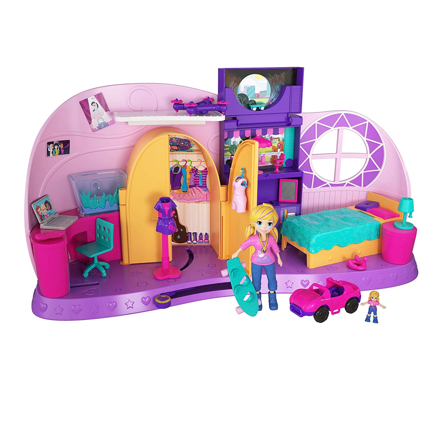 Polly Pocket La cameretta di Polly