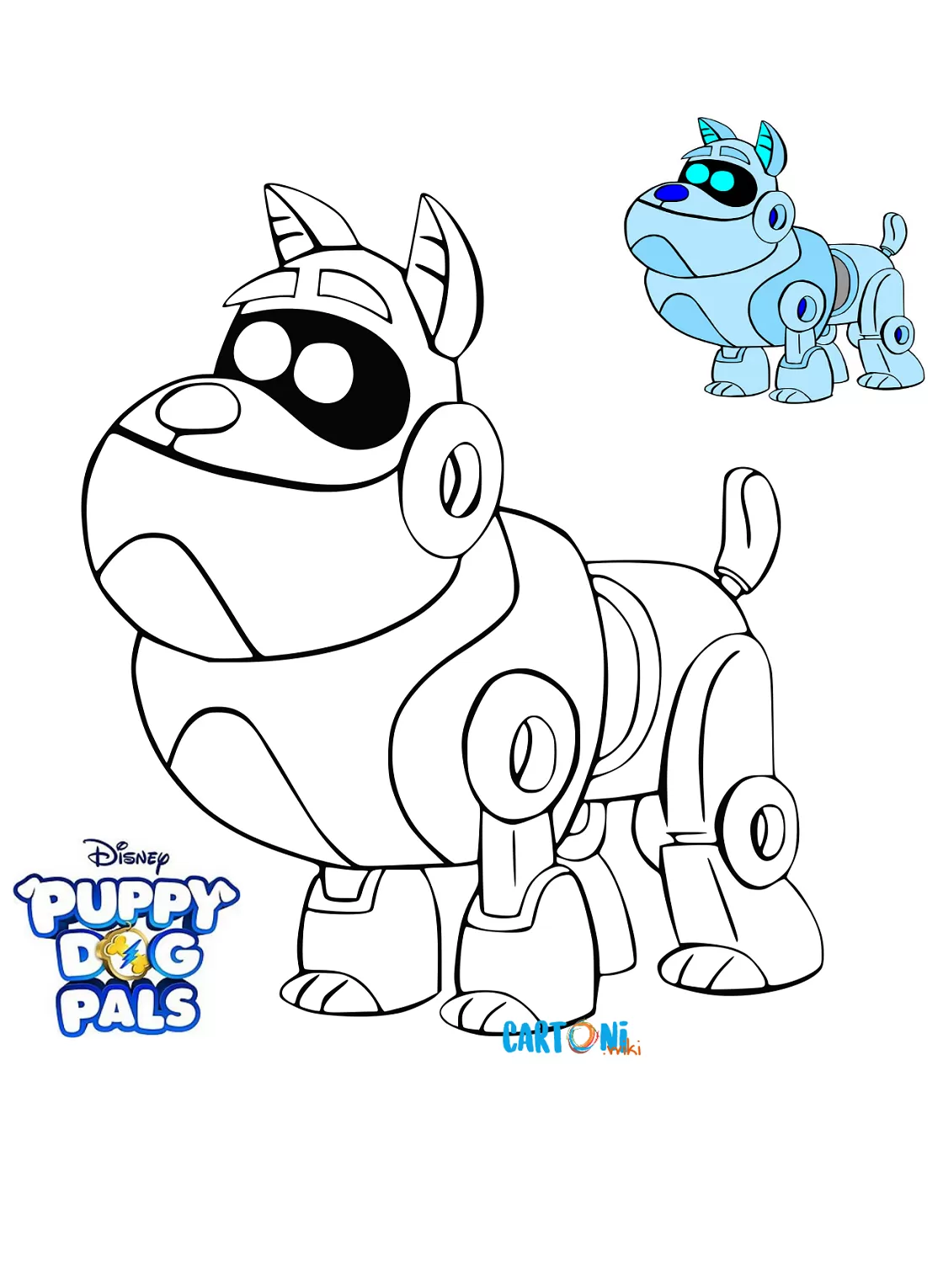 Puppy dog pals  - Colora Arf