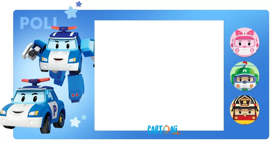 Robocar poli Frame Poli