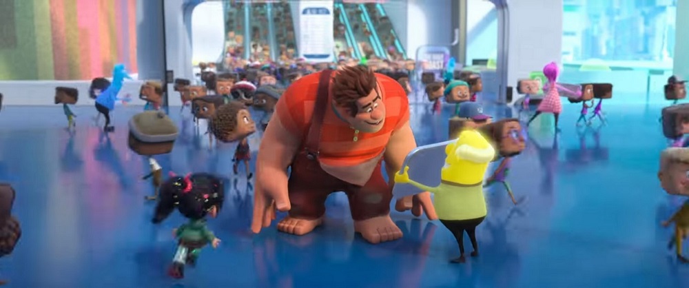 Ralph Spacca Internet cartoni animati Disney al cinema il 21 novembre 2018