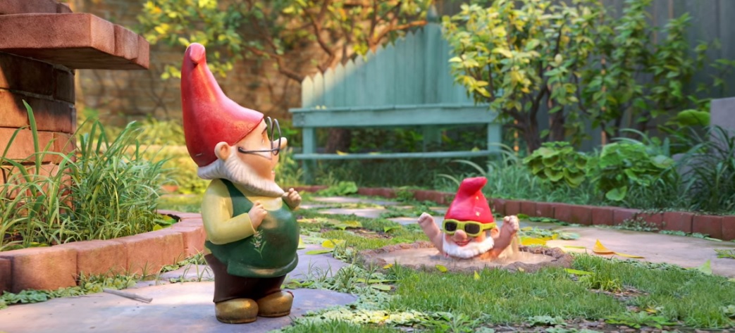 Sherlock Gnomes film danimazione 2018 Paramount Animation gnomi Romeo e Giulietta