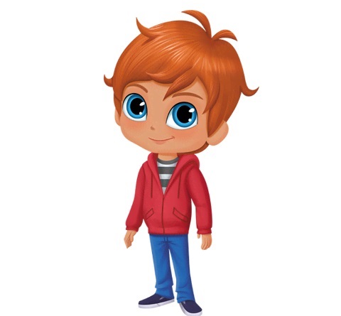 Personaggi Shimmer and Shine Zac cartoni animati Cartoonito Nick Jr