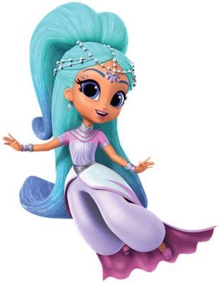 Shimmer and Shine personaggi cartoni animati Principessa Samira