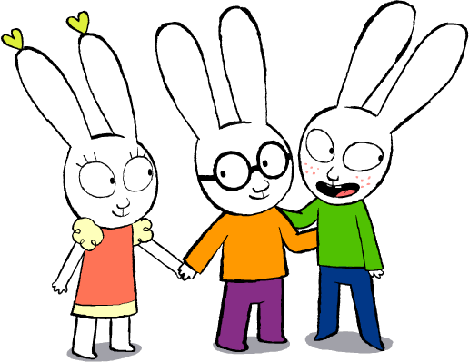 Simone amici Lulu manu e ferdinando personaggi cartone animato Simon Cartoonito bambini et� prescolare 2016