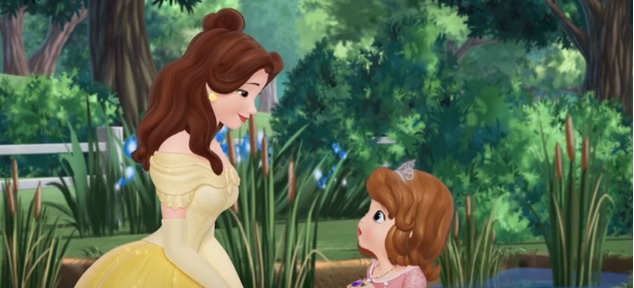 Sofia la principessa cartone animato Disney Princess Belle