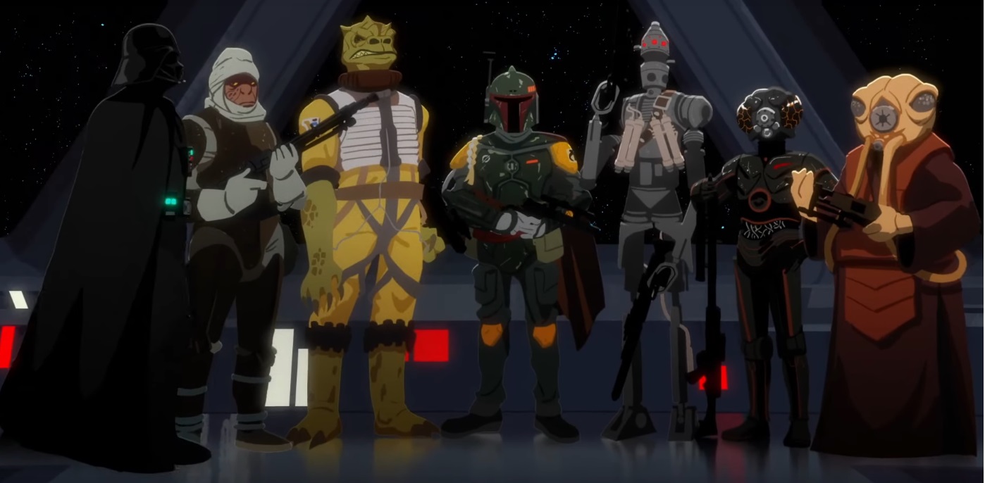 Star Wars Cortometraggi Galaxy Star of Galaxy di Star Wars - Cartoni animati