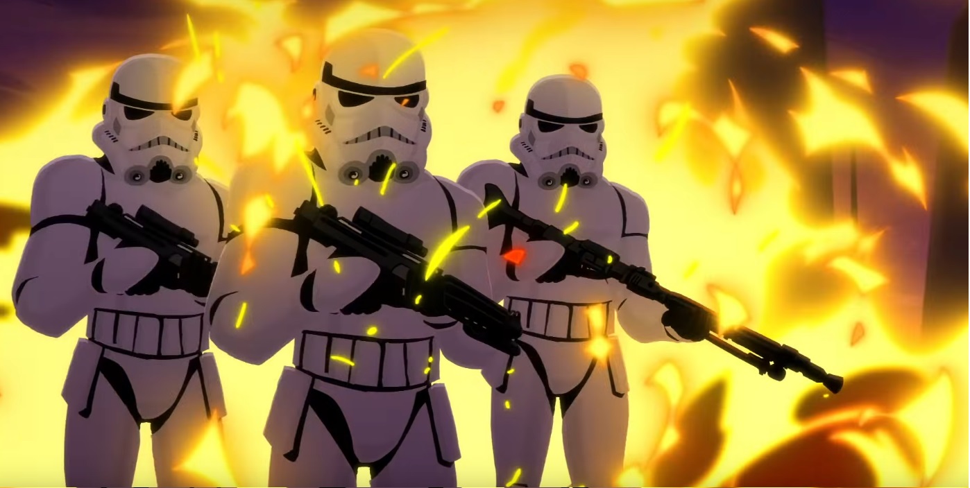 Star Wars Cortometraggi Galaxy Star of Galaxy di Star Wars - Cartoni animati
