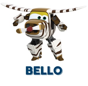 Super Wings Personaggi Bello