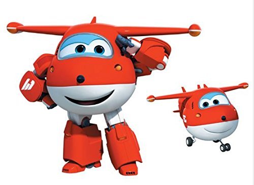 Super Wings Jett protagonista aereo rosso
