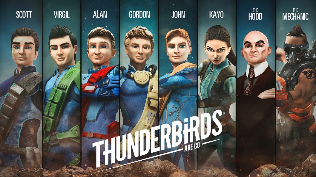 Thunderbirds Are Go cartone animato - Personaggi -  Fratelli Tracy - Rai Gulp Cartoni animati 