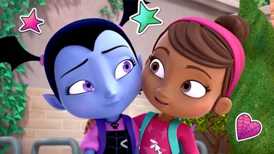 Vampirina personaggi Poppy cartoni animati Disney Junior