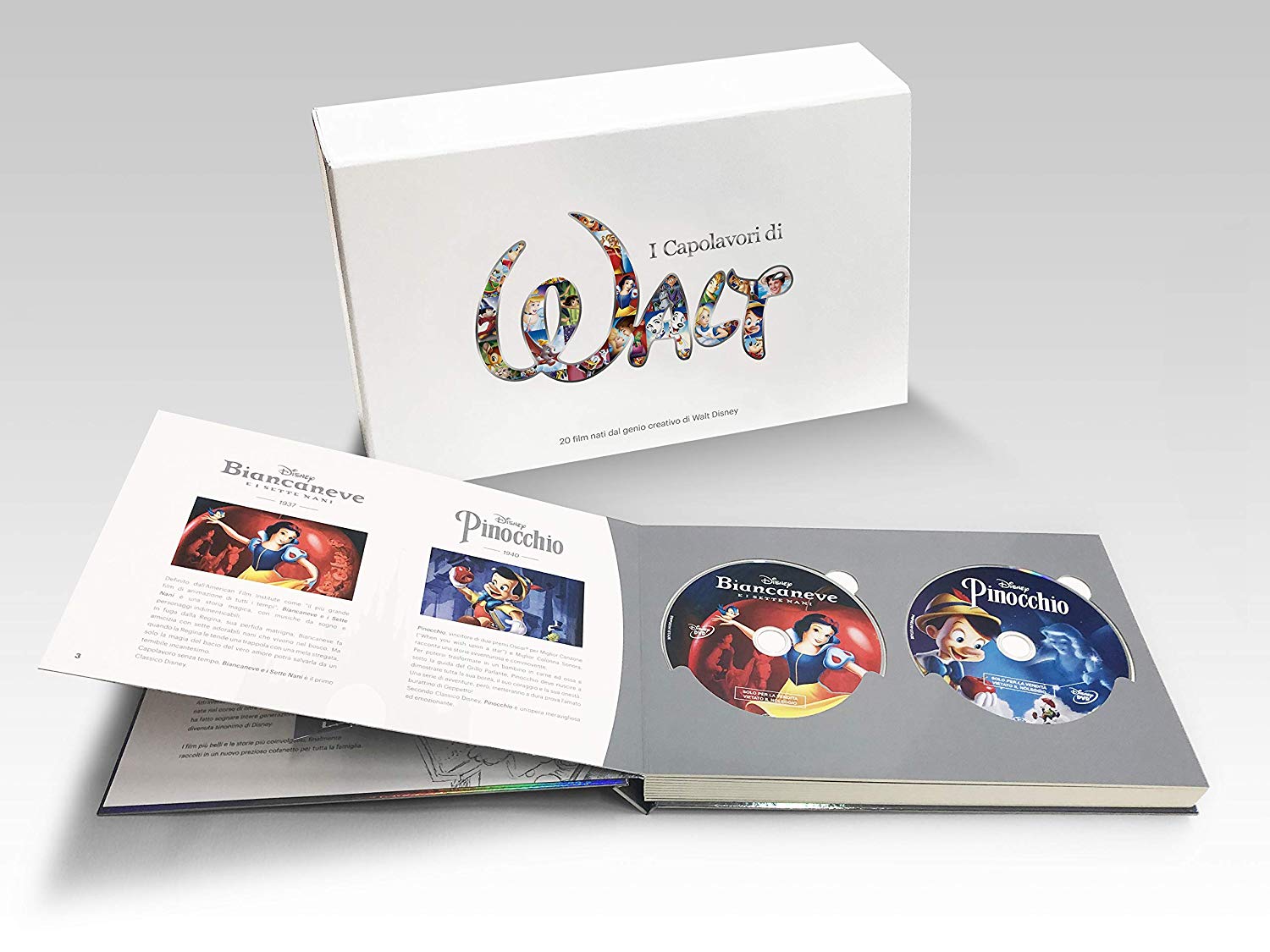 Collezione DVD Disney - Walt Disney Collection - Classici disney da collezione - Box set tutti dvd Disney 