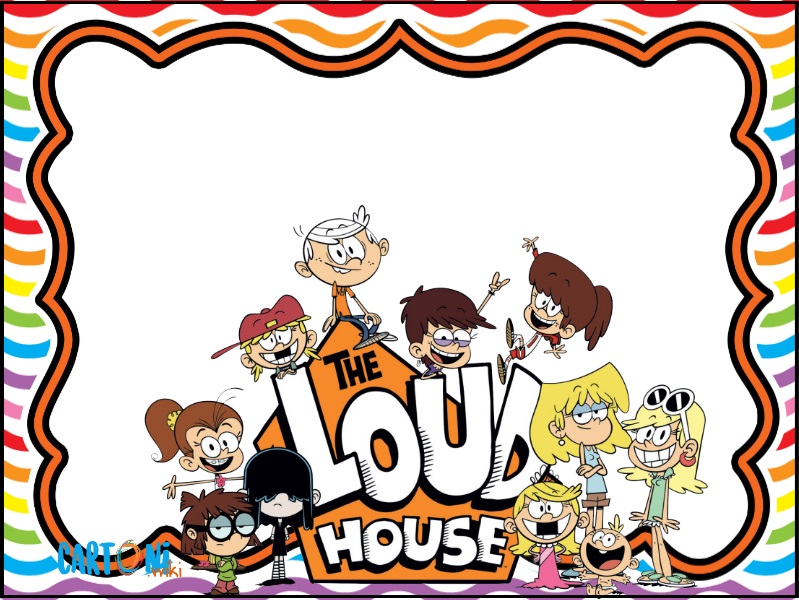 The Loud House party invitation