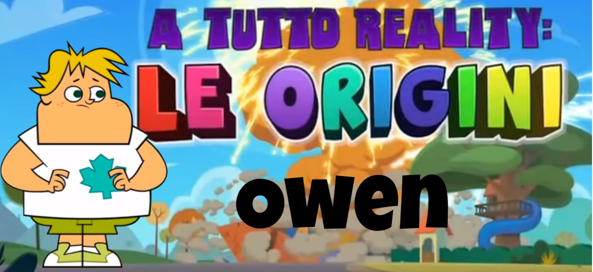 Owen A tutto reality le origini personaggi - Total dramarama characters