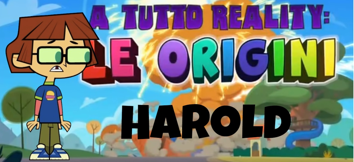 Harold A tutto reality le origini personaggi - Total dramarama characters