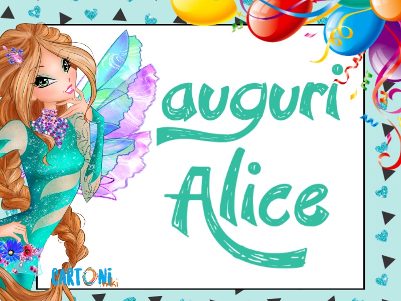 Auguri Alice