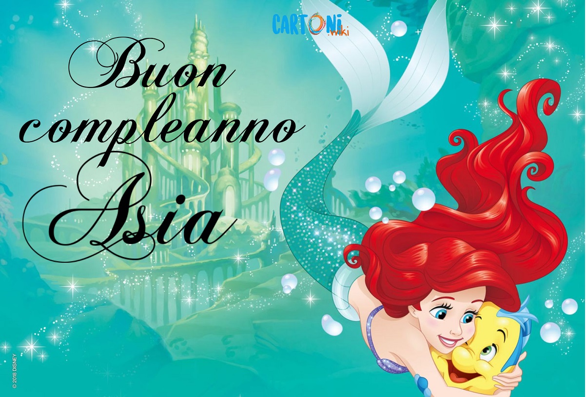 Asia buon compleanno