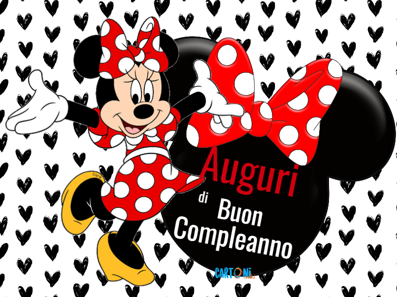 Auguri Di Buon Compleanno Con Topolina Cartoni Animati