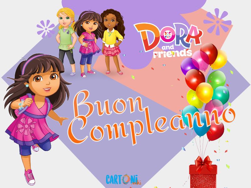 Buon compleanno con Dora and Friends