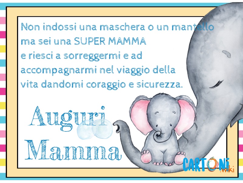 Auguri Mamma Mi Sorreggi E Mi Accompagni Cartoni Animati