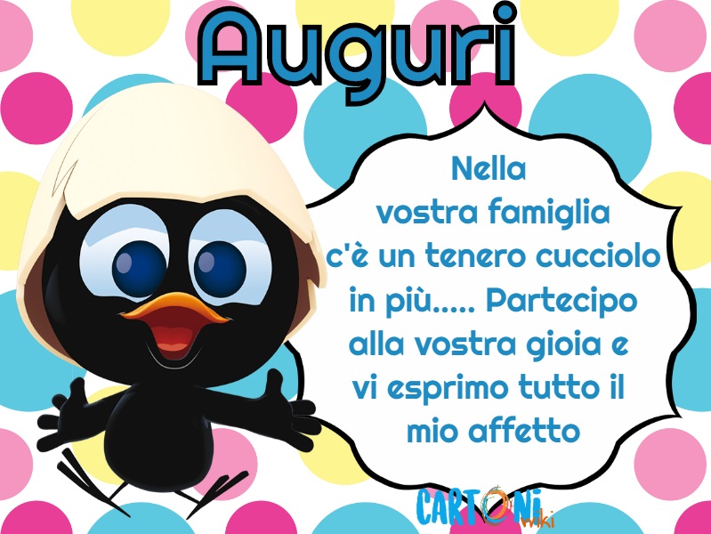 Auguri Nascita Cartoni Animati