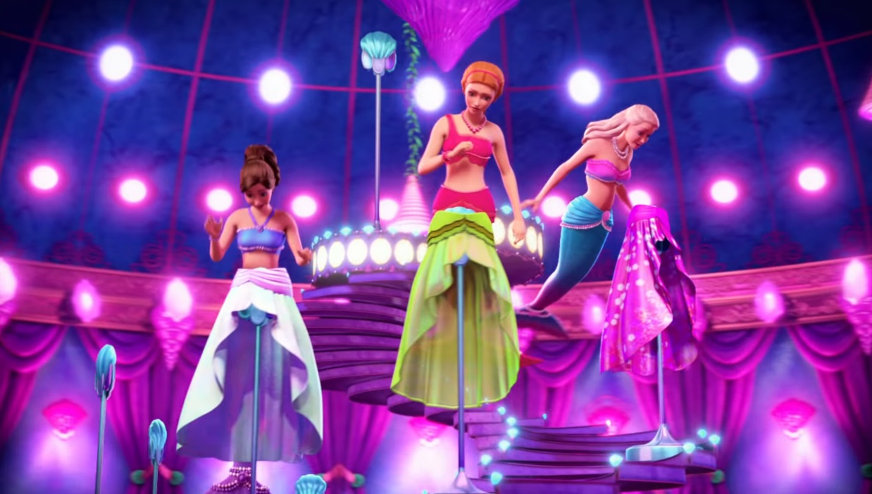 Mermaid party! Barbie pearl princess
