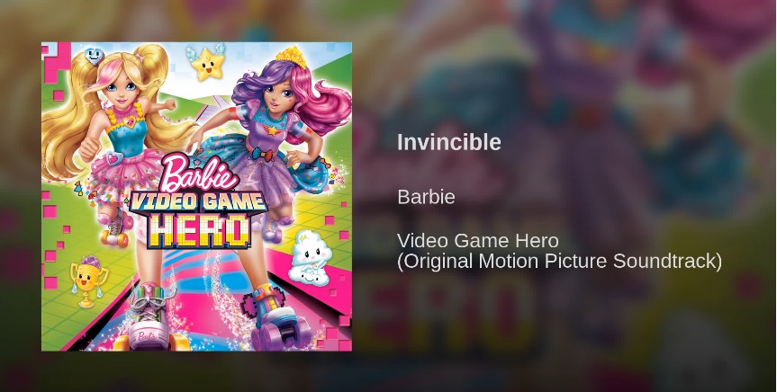 Invincible Barbie Video game hero