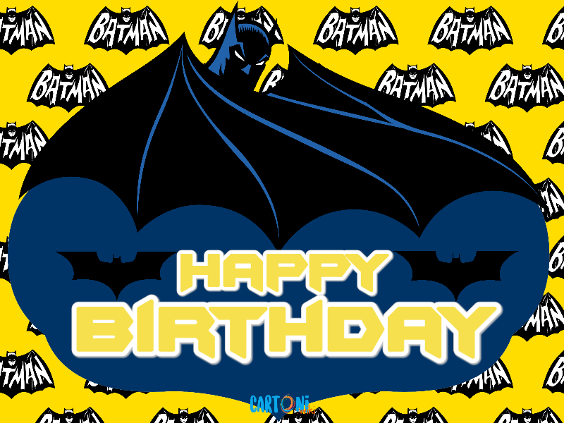 Happy birthday Batman