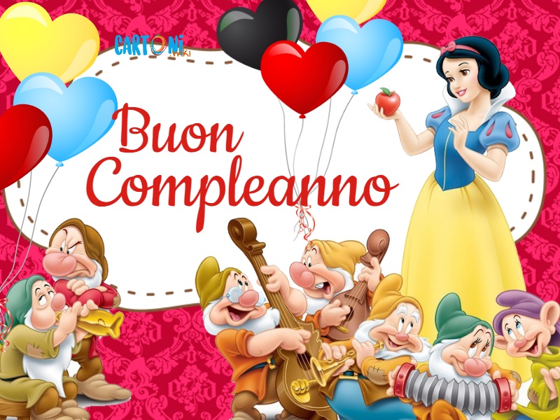 Buon compleanno da Biancaneve