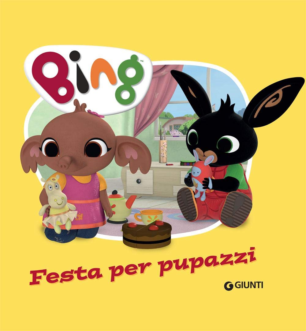Festa per pupazzi - Bing coniglio libri del cartone animato prescolare del coniglietto bing 