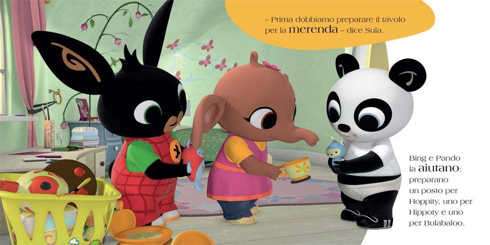 Festa pe rpupazzi 3 - Bing coniglio libri del cartone animato prescolare del coniglietto bing 