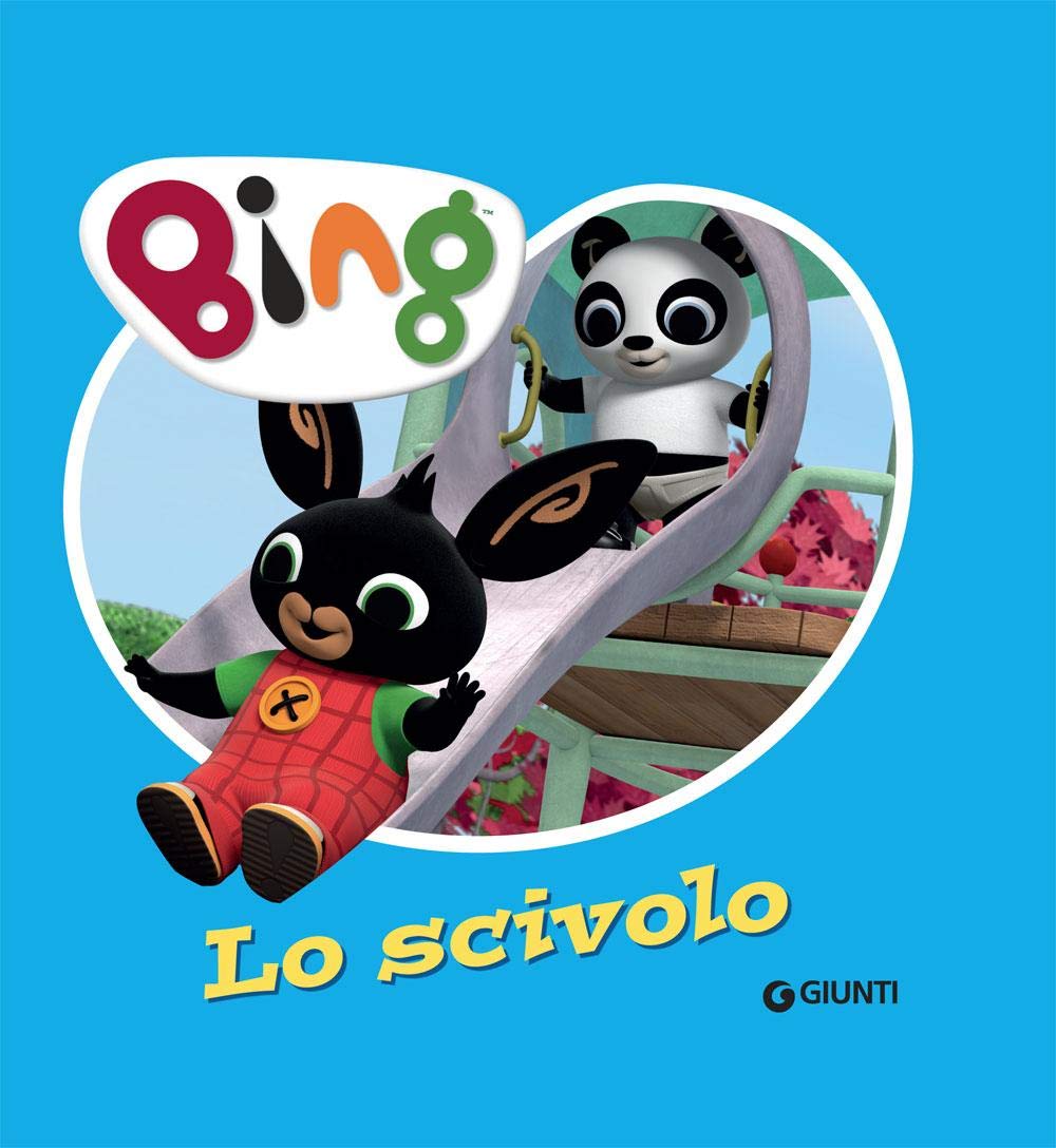 Lo Scivolo fronte libro - Bing coniglio libri del cartone animato prescolare del coniglietto bing 