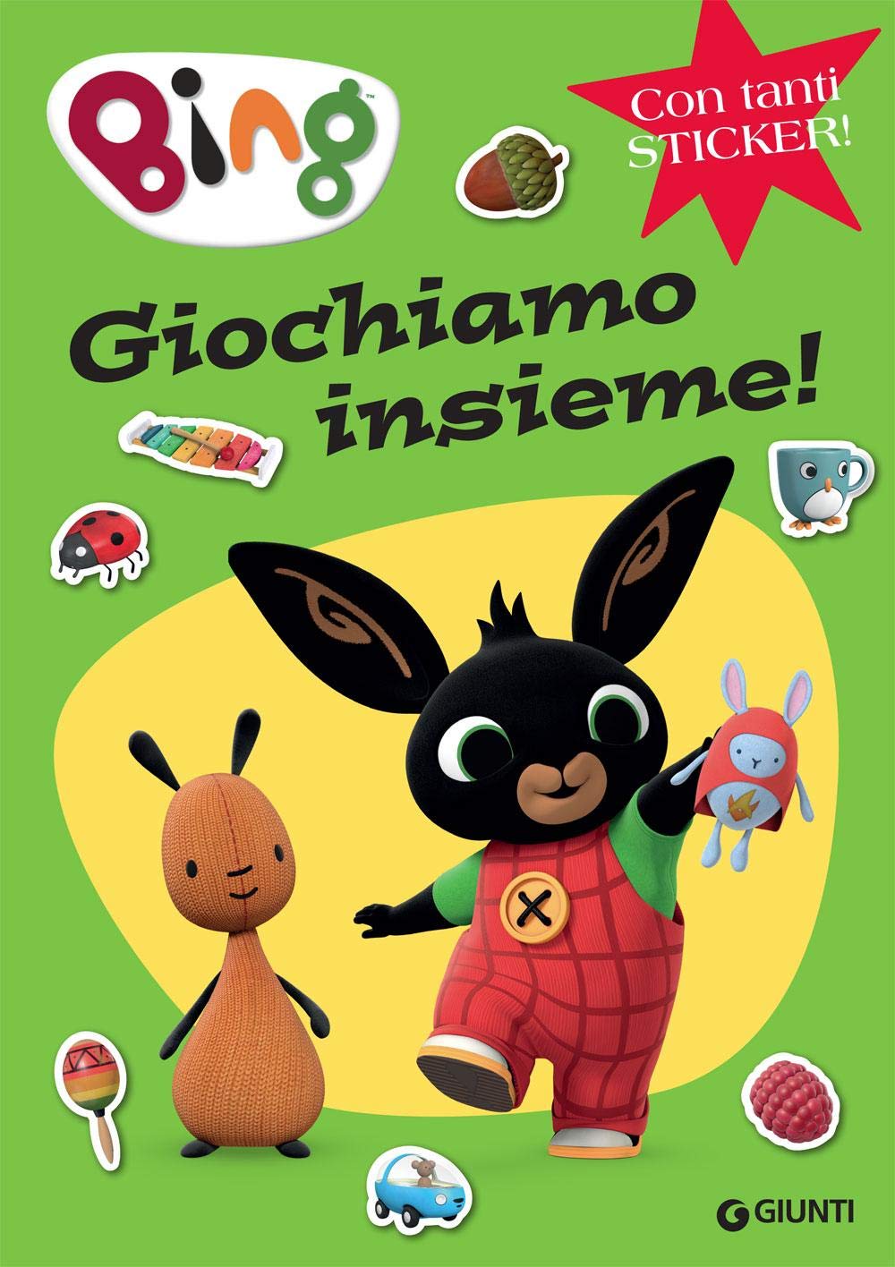 Giochiamo insieme libro gioco - Bing coniglio libri del cartone animato prescolare del coniglietto bing 