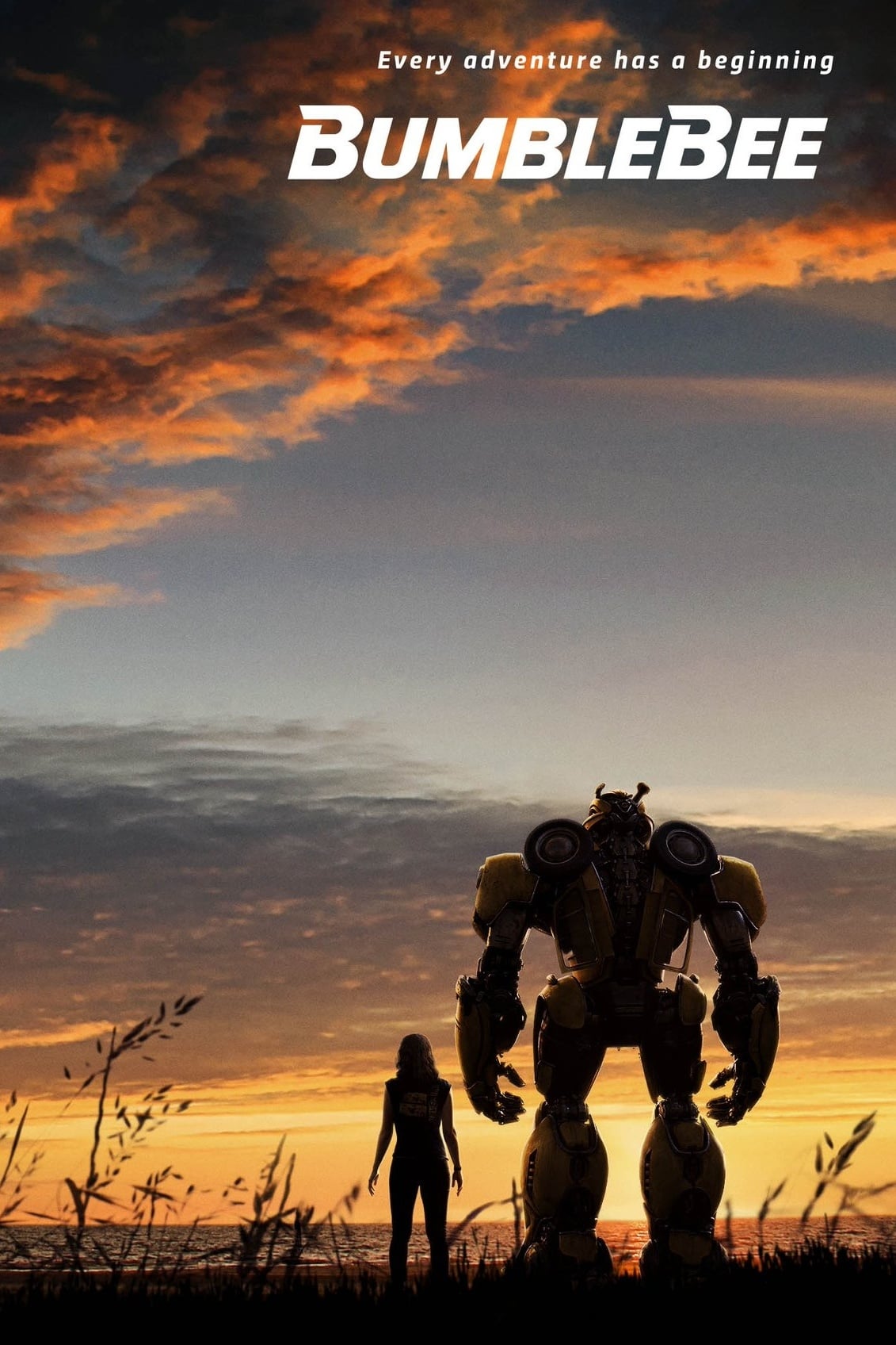 bumblebee poster del film transformers giallo paramount hasbro 