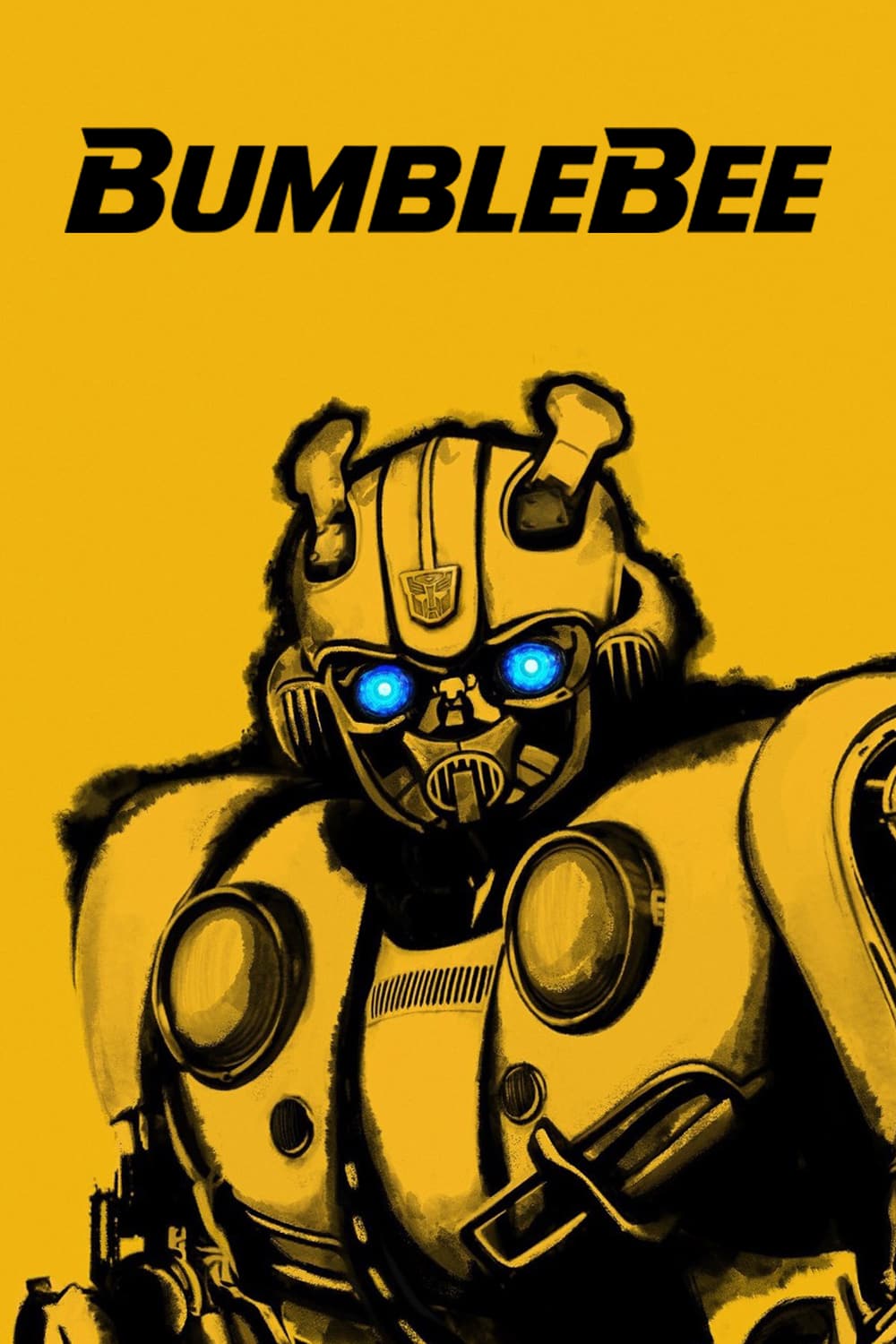 bumblebee poster del film transformers giallo paramount hasbro 