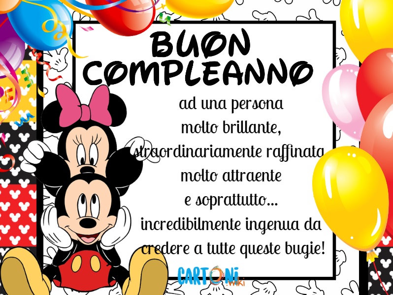 Buon compleanno ad una persona speciale