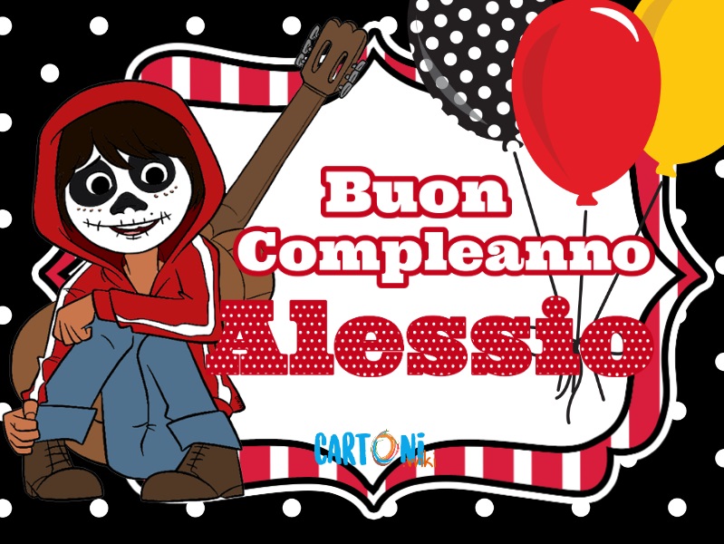 Alessio buon compleanno