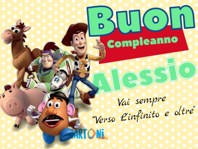 Buon compleanno Alessio