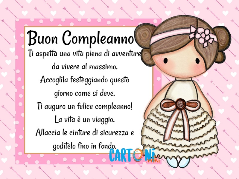 Buon Compleanno La Vita E Un Viaggio Cartoni Animati