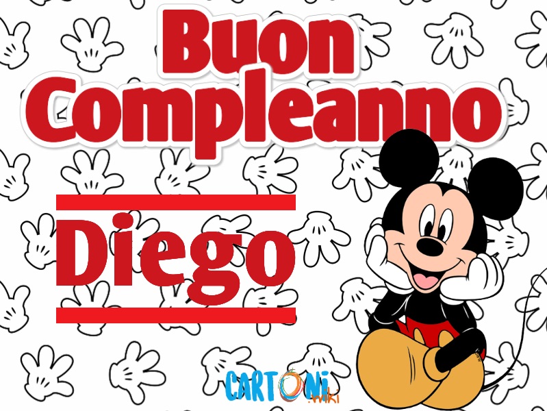 Buon compleanno Diego
